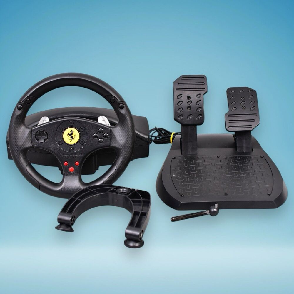 Thrustmaster Ferrari GT Experience PC V.3 Racing Wheel & Pedals PS3 PC 3-in-1